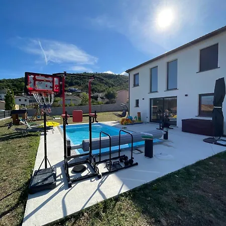Avec Vue, Piscine, Air De Jeu, Sport, Calme Villa *